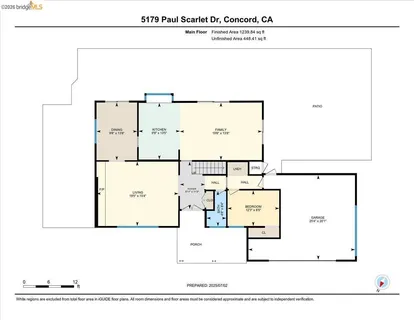 $995,000 | 5179 Paul Scarlet Drive, Concord, CA 94521