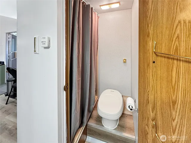 a view of an entryway door