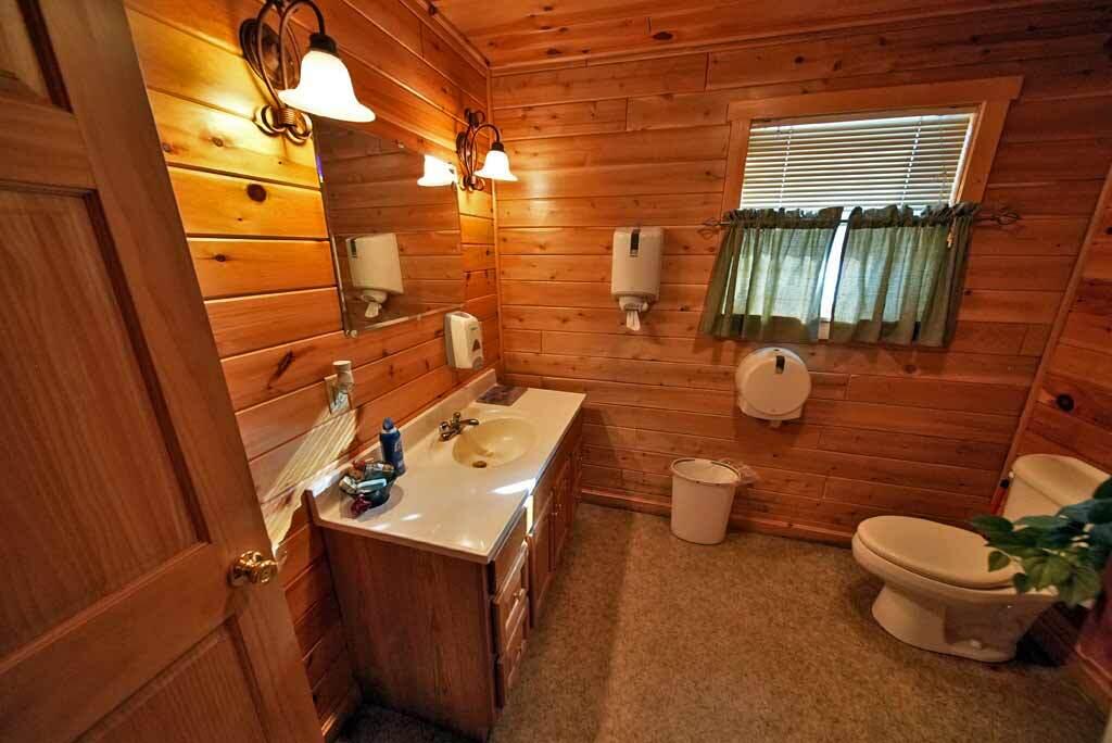 205 Oakfield Smyrna Road Oakfield, ME 04763 - Photo 45 of 88 bathroom-me-log-home