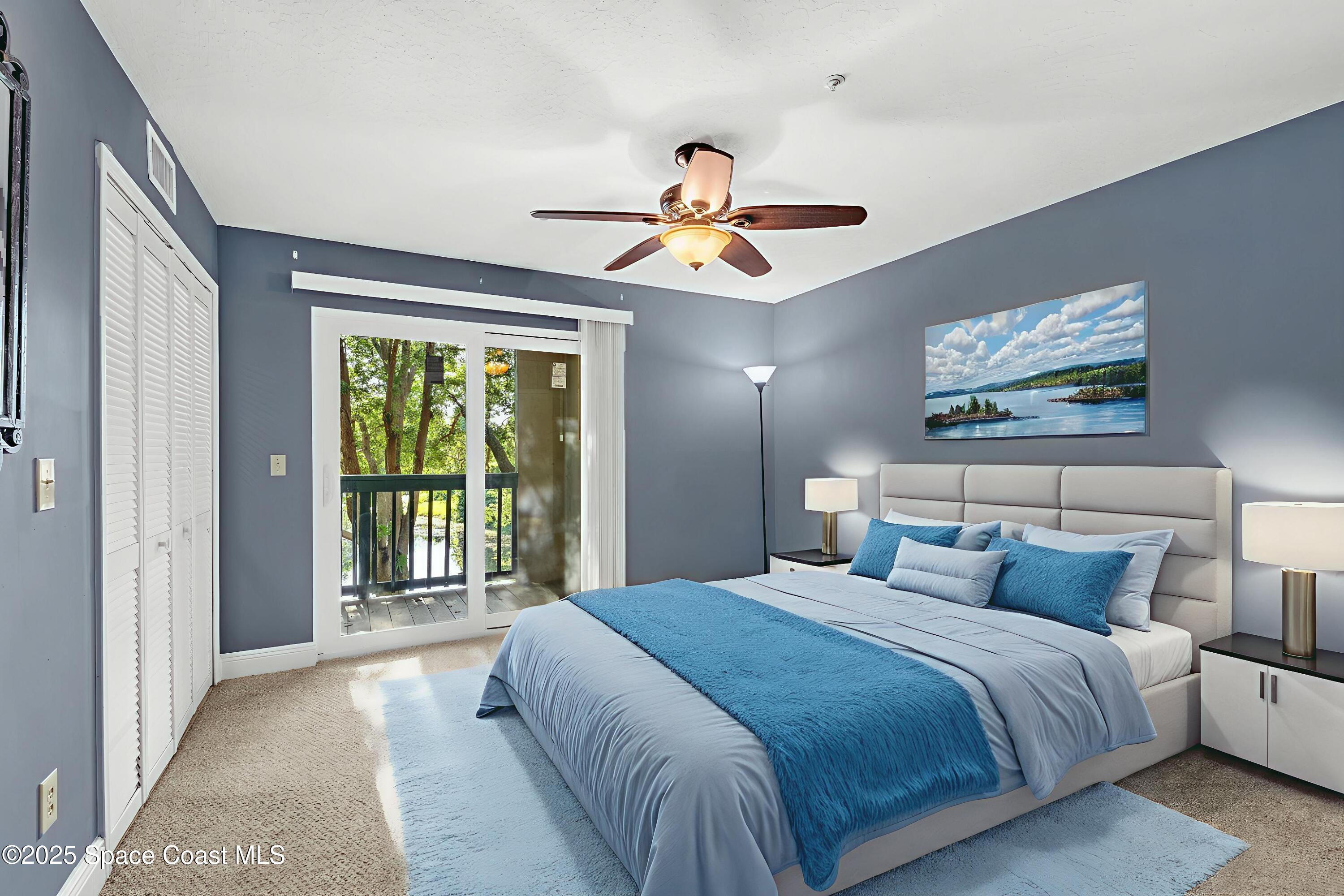 7667 North Wickham Road, Unit 712 Melbourne, FL 32940 - Photo 19 of 52 Bedroom (Virtually Staged)