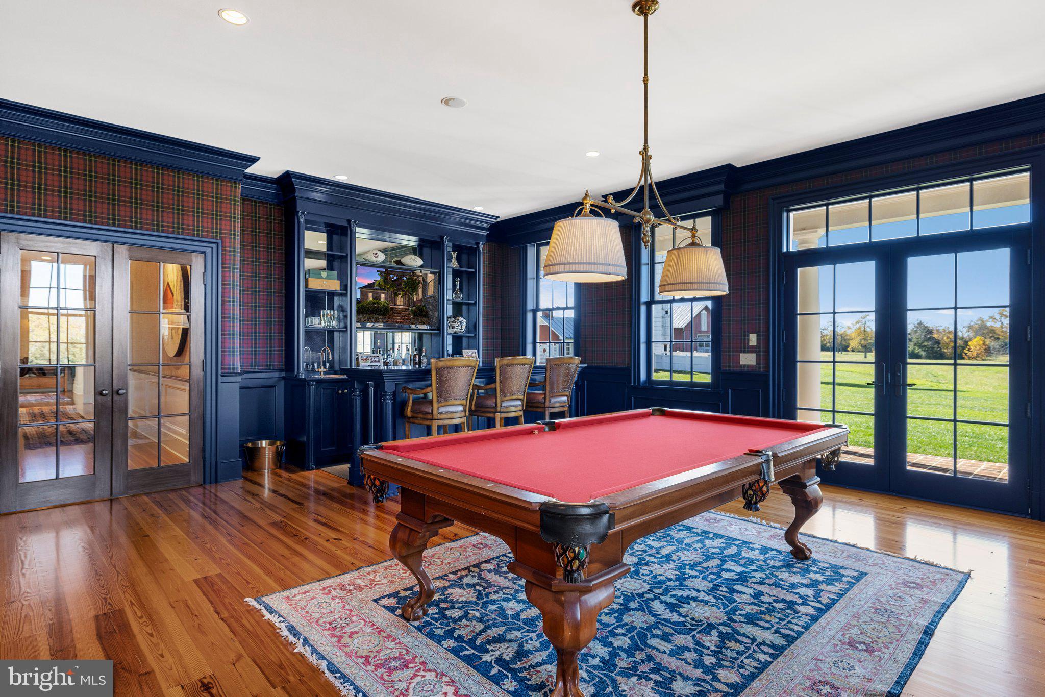 1077 Ginns Road Boyce, VA 22620 - Photo 36 of 140 Billiards Room with access to covered terrace