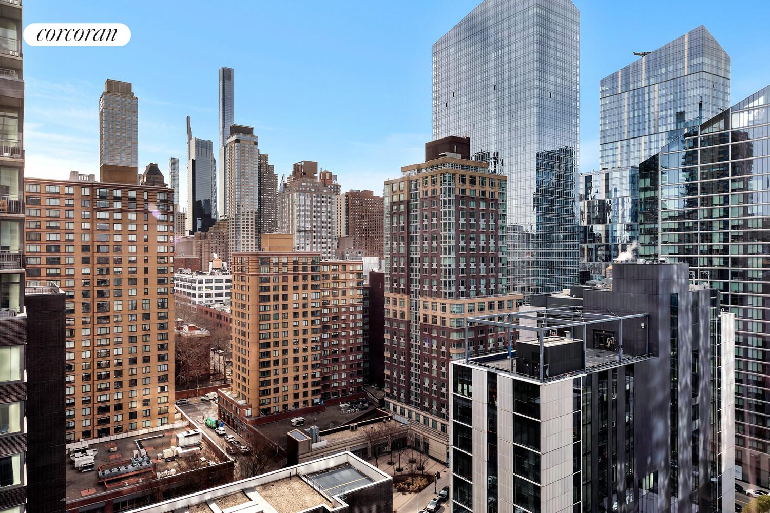 60 Riverside Boulevard, Unit 1806 Manhattan, NY 10069 - Photo 6 of 7 a city view with tall buildings