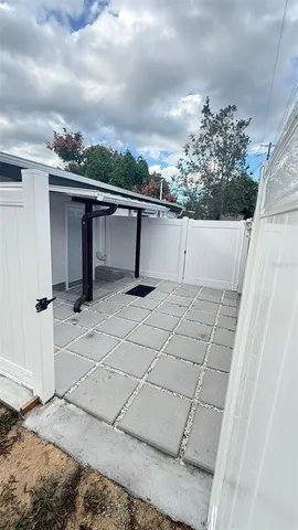 a view of empty room