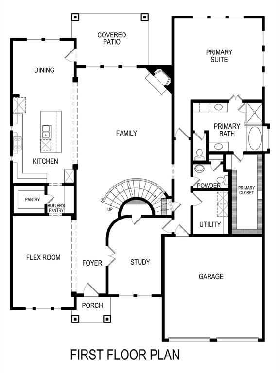2804 Rae Street Celina, TX 75009 - Photo 6 of 8 Floor Plan