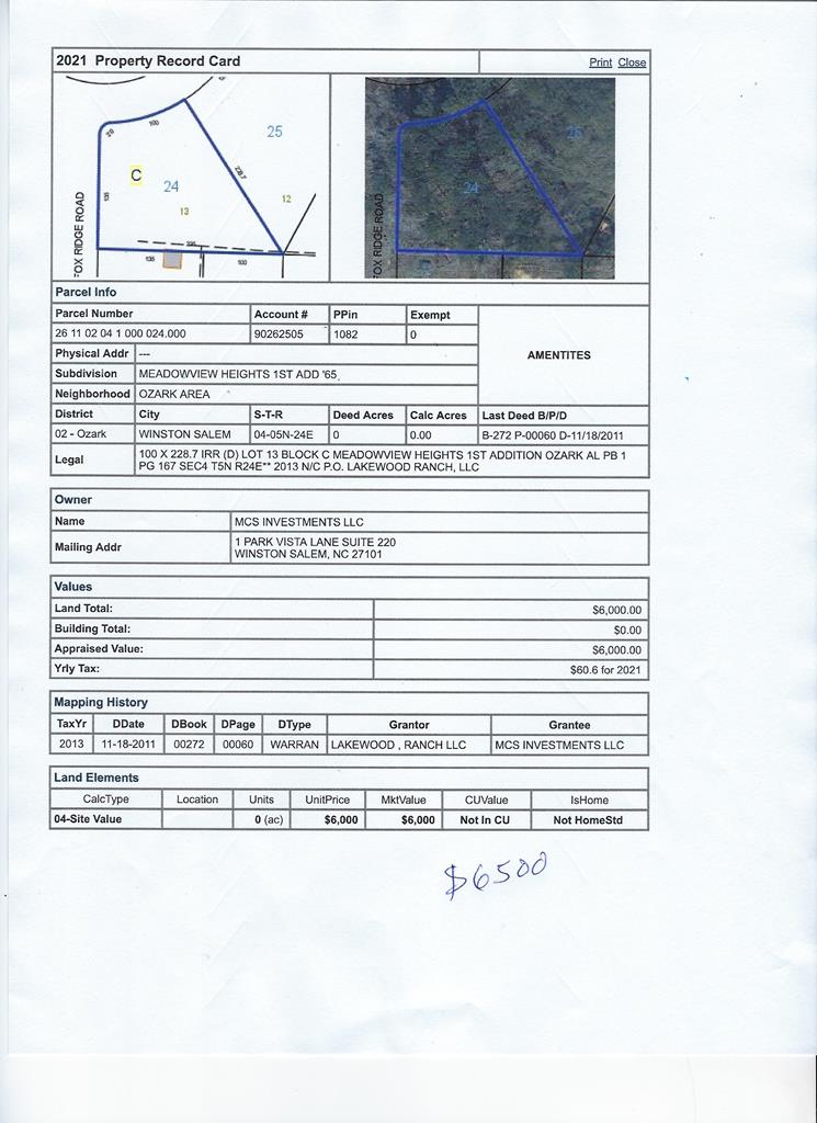 0 Fox Ridge Road Ozark, AL 36360 - Photo 3 of 3