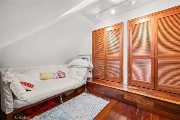 an aerial view of houses with yard