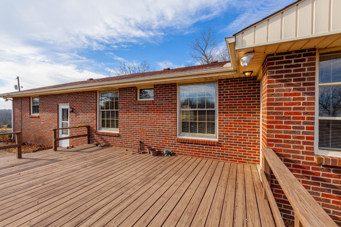 2102 Center Point Road Hendersonville, TN 37075 - Photo 46 of 50 a view of a house with wooden deck