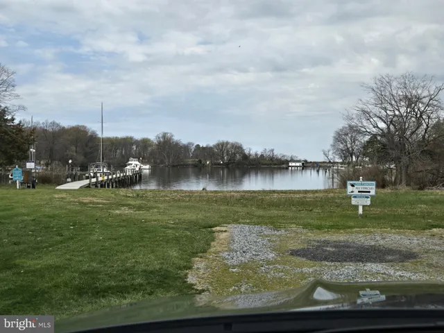 a view of a lake with houses