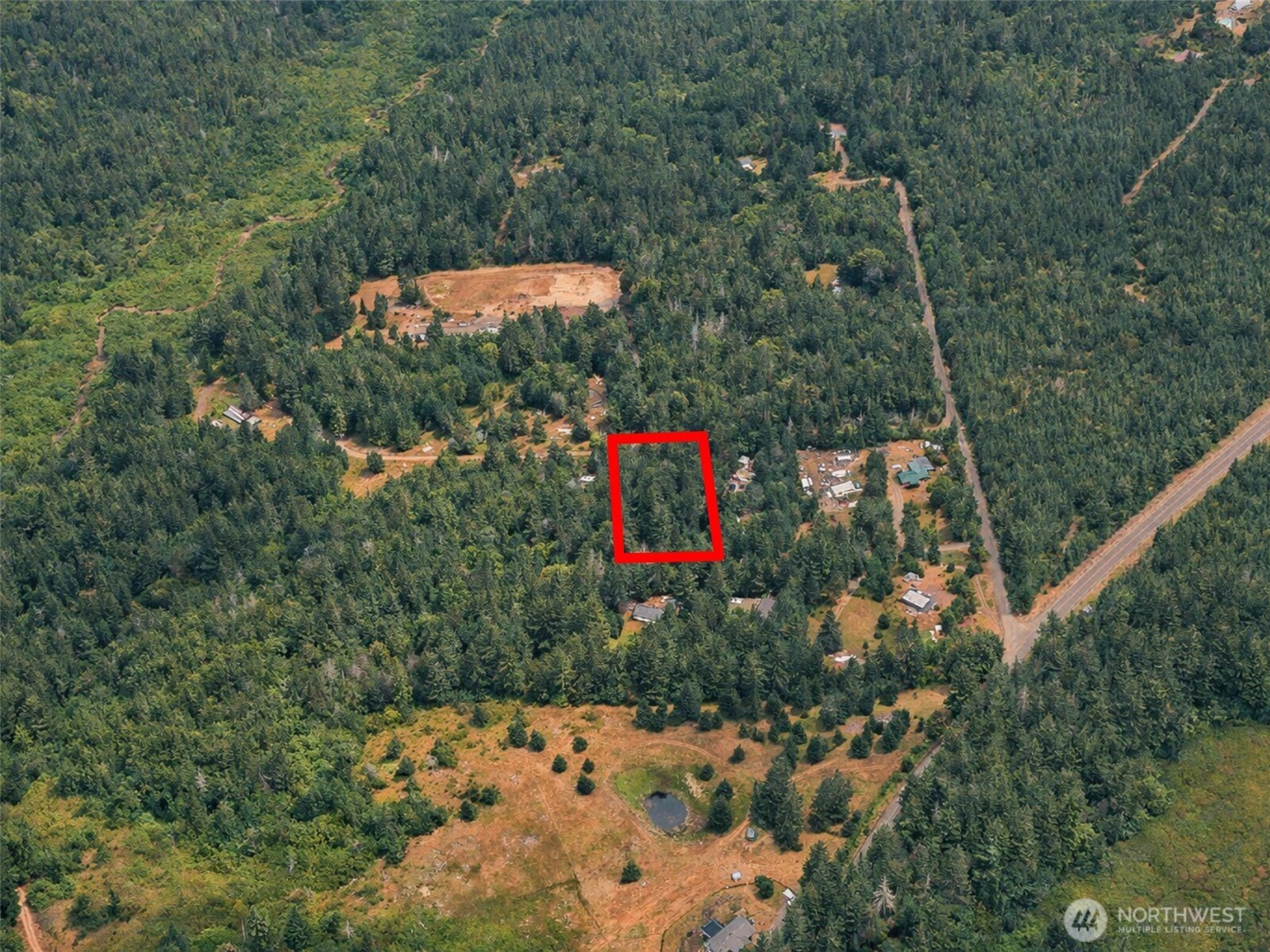 100 East Leffler Lane Grapeview, WA 98546 - Photo 14 of 19 an aerial view of a house