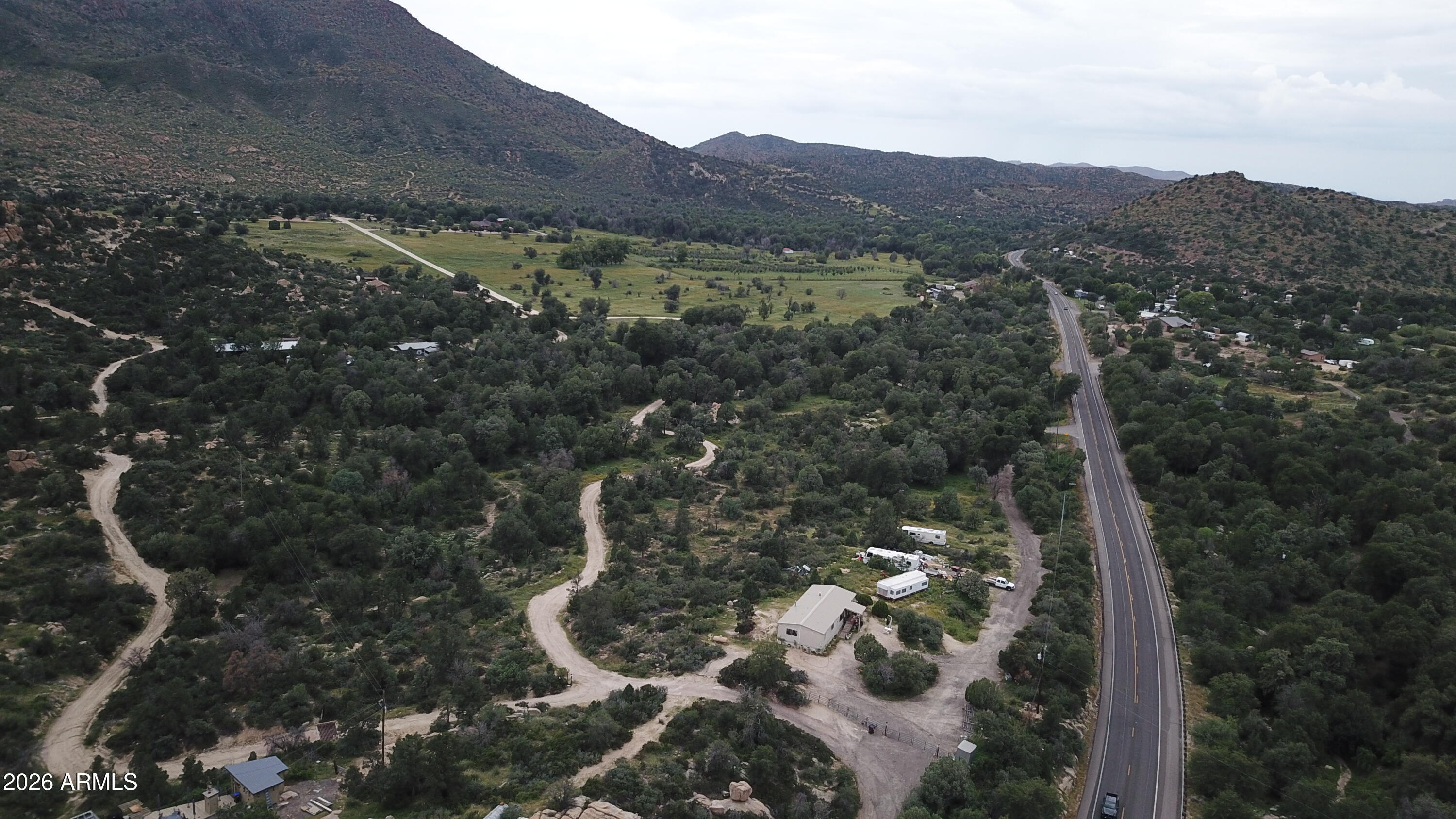 52116 North Hutton Peak Road Miami, AZ 85539 - Photo 1 of 22 Drone Views West