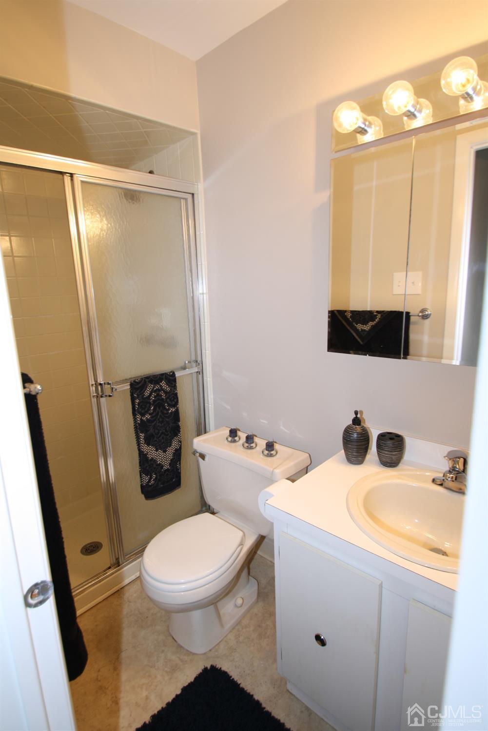 812 Robin Road Hillsborough, NJ 08844 - Photo 13 of 23 a bathroom with a sink a toilet and a mirror