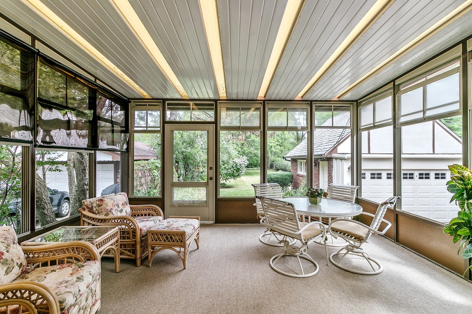 258 Southcote Road Riverside, IL 60546 - Photo 22 of 31 a living room with furniture and floor to ceiling windows