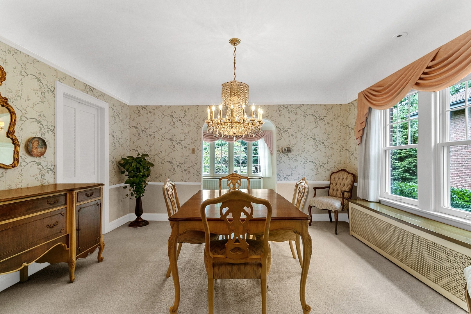 258 Southcote Road Riverside, IL 60546 - Photo 7 of 31 a view of a dining room with furniture window and outside view