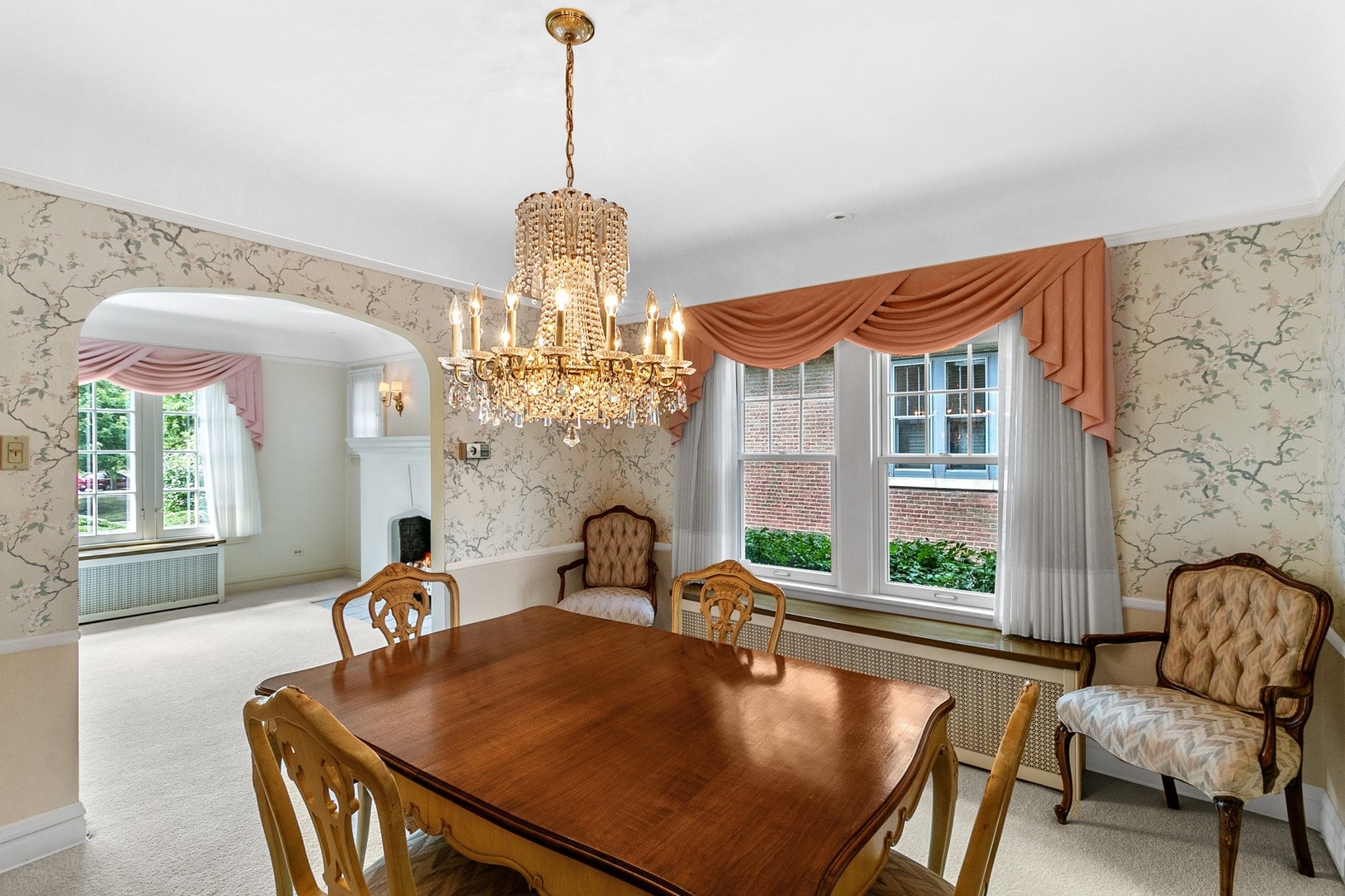 258 Southcote Road Riverside, IL 60546 - Photo 8 of 31 a view of a dining room with furniture window and outside view