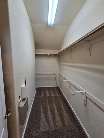 a walk in closet
