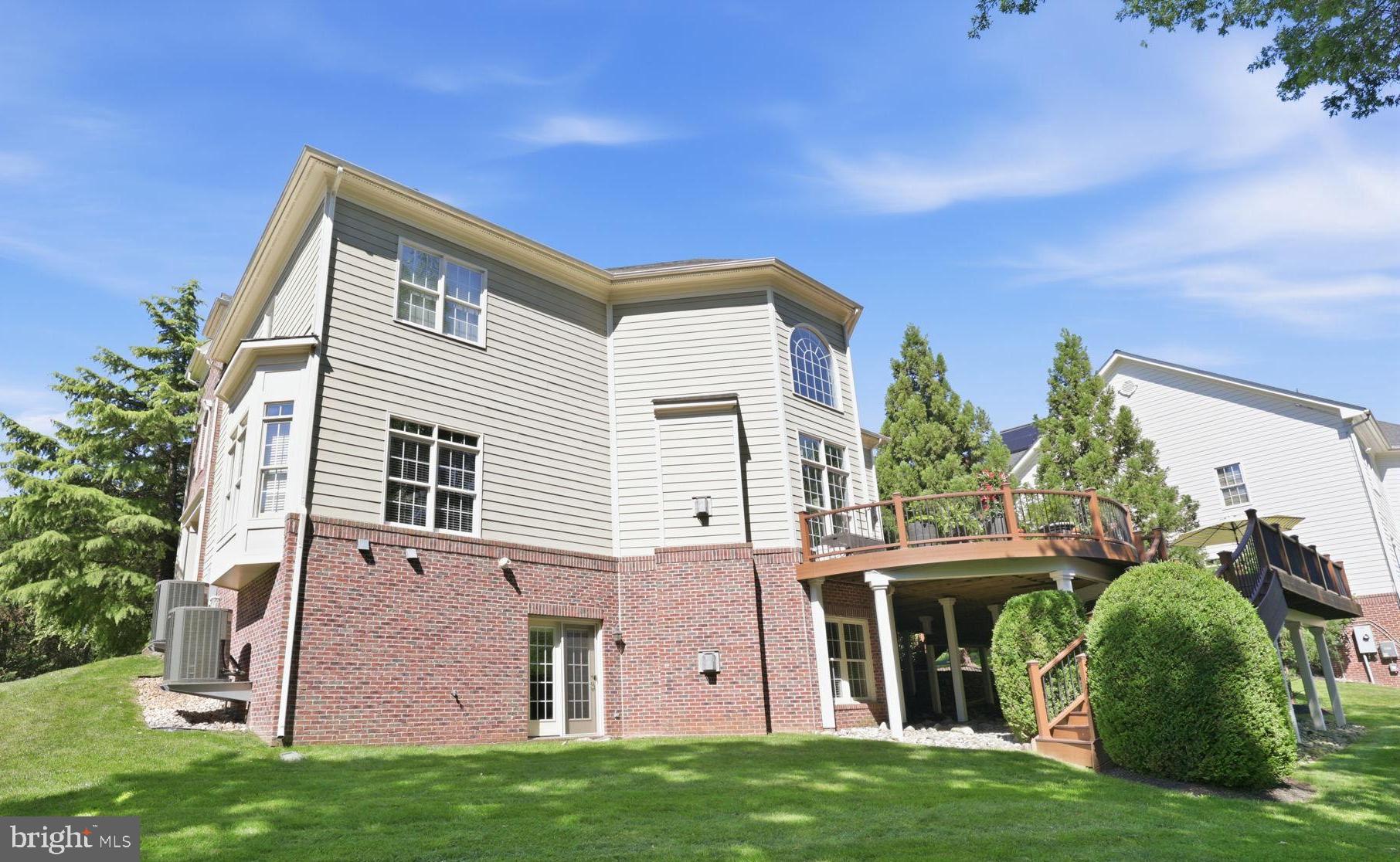 18856 Ridgeback Court Leesburg, VA 20176 - Photo 12 of 29 Rear yard with walkout lower level access