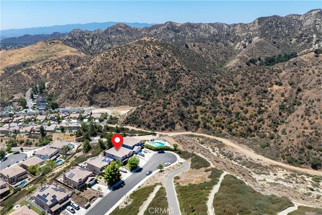 view of city and mountain