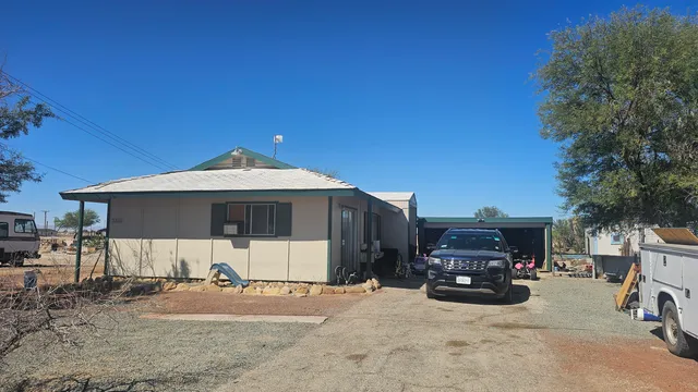 a house view with a outdoor space