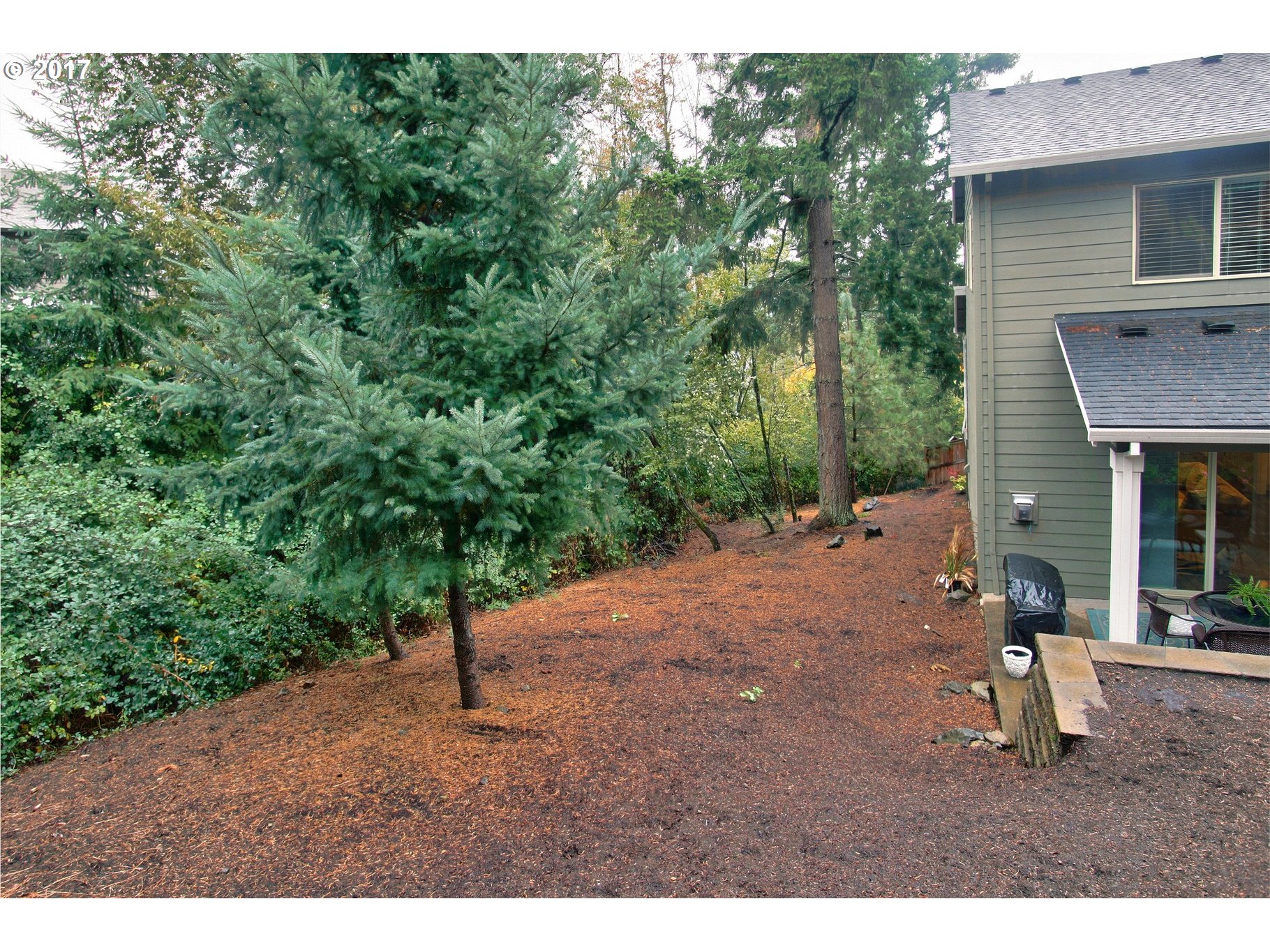 12723 Southwest Willow Point Lane Tigard, OR 97224 - Photo 27 of 27 a backyard of a house with lots of green space
