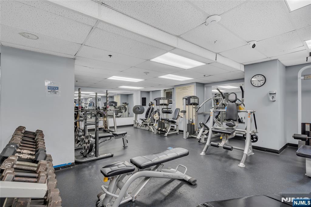 6600 Boulevard East, Unit 8A West New York, NJ 07093 - Photo 7 of 24 a view of a room with gym equipment