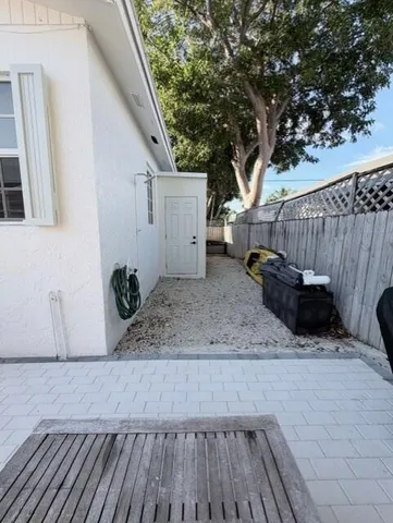 a utility room with a washer and dryer
