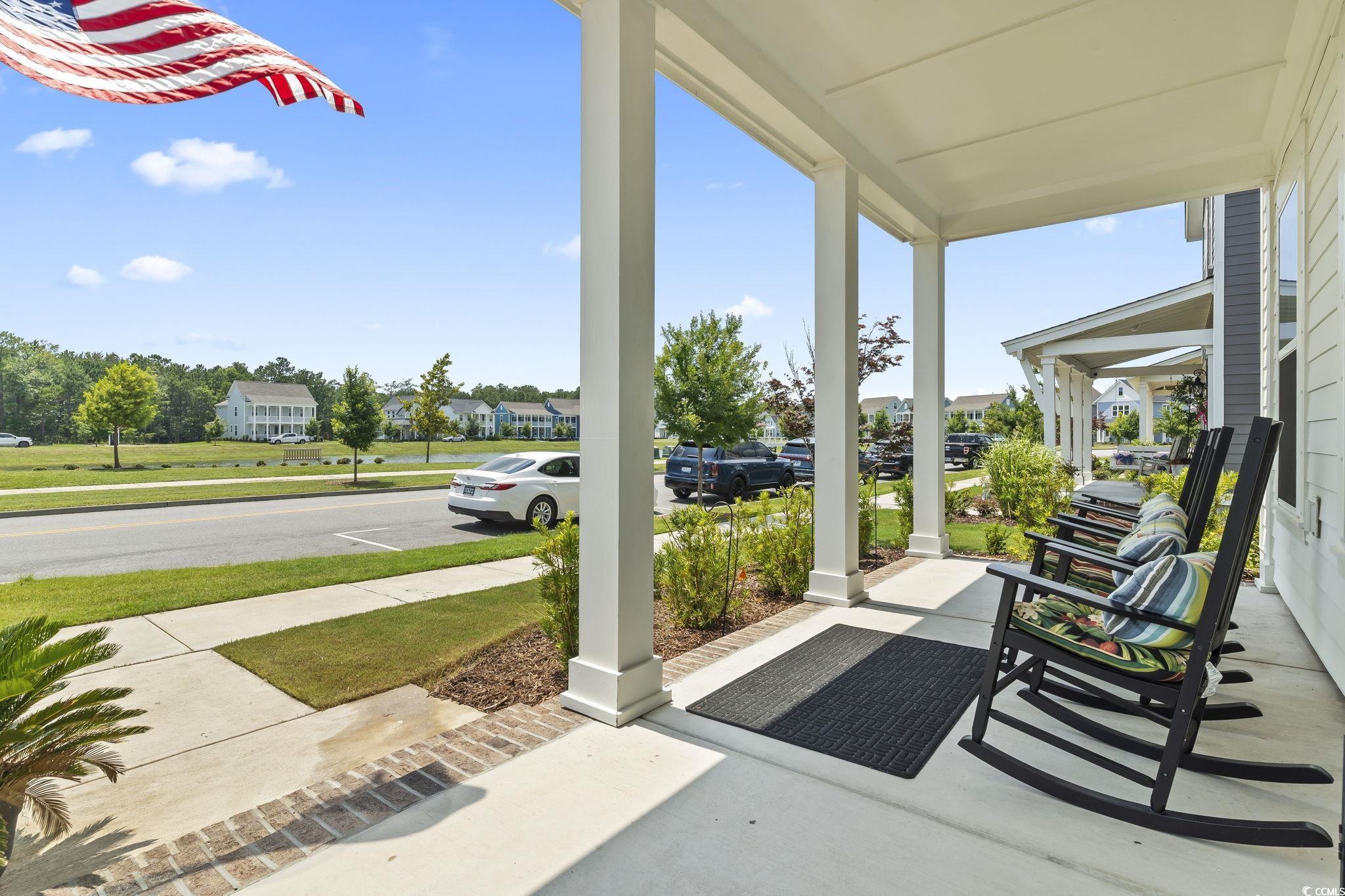 1524 Sayebrook Parkway Myrtle Beach, SC 29588 - Photo 3 of 40 View of covered porch