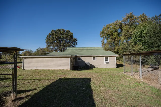 a view of an outdoor space and a yard