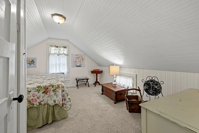 a view of backyard with tree