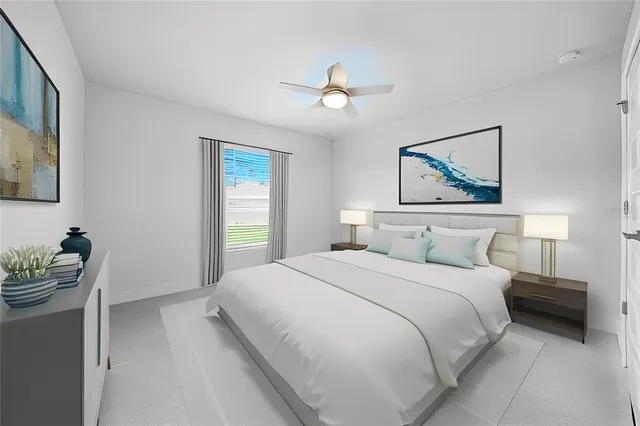 a bathroom with a sink double vanity and a mirror