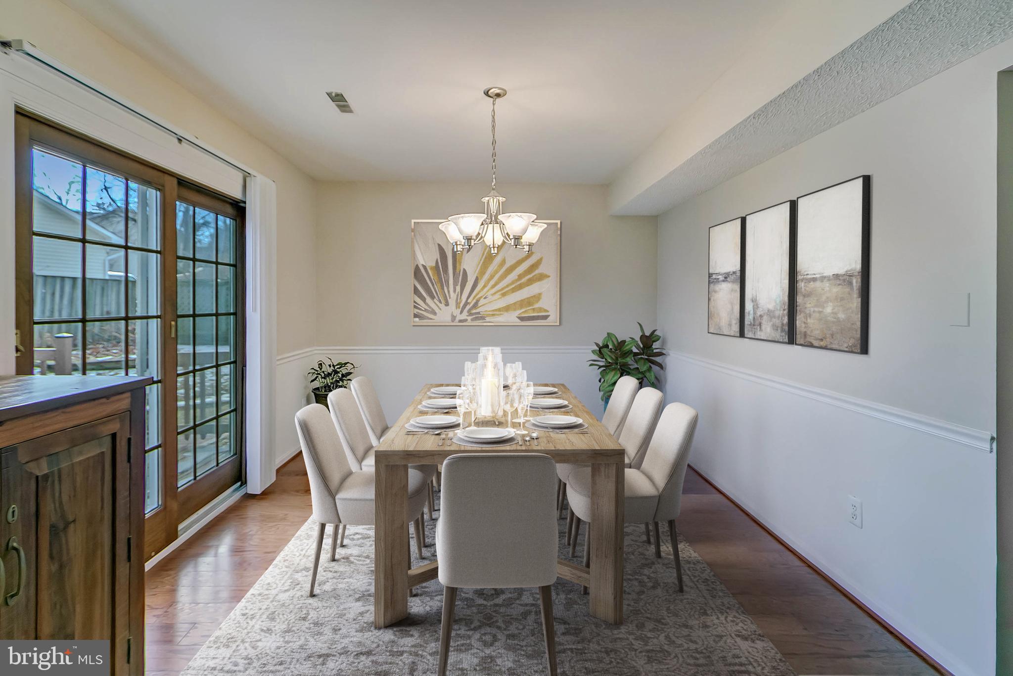 4513 Lees Corner Road Chantilly, VA 20151 - Photo 12 of 28 Virtually staged dining room