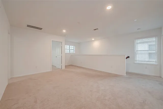 a view of a small space