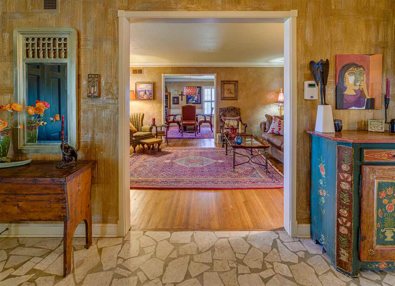 158 South Perkins Road Memphis, TN 38117 - Photo 3 of 25 Entry hall looking through the formal living room on into the formal dining room