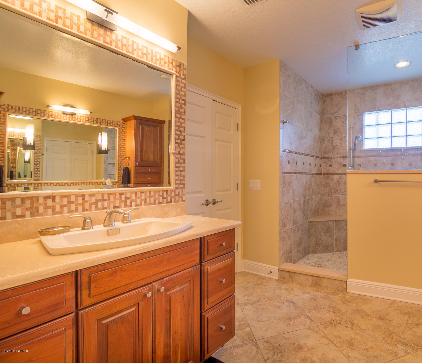 1125 Faulkingham Road Merritt Island, FL 32952 - Photo 20 of 35 Walk-in Shower