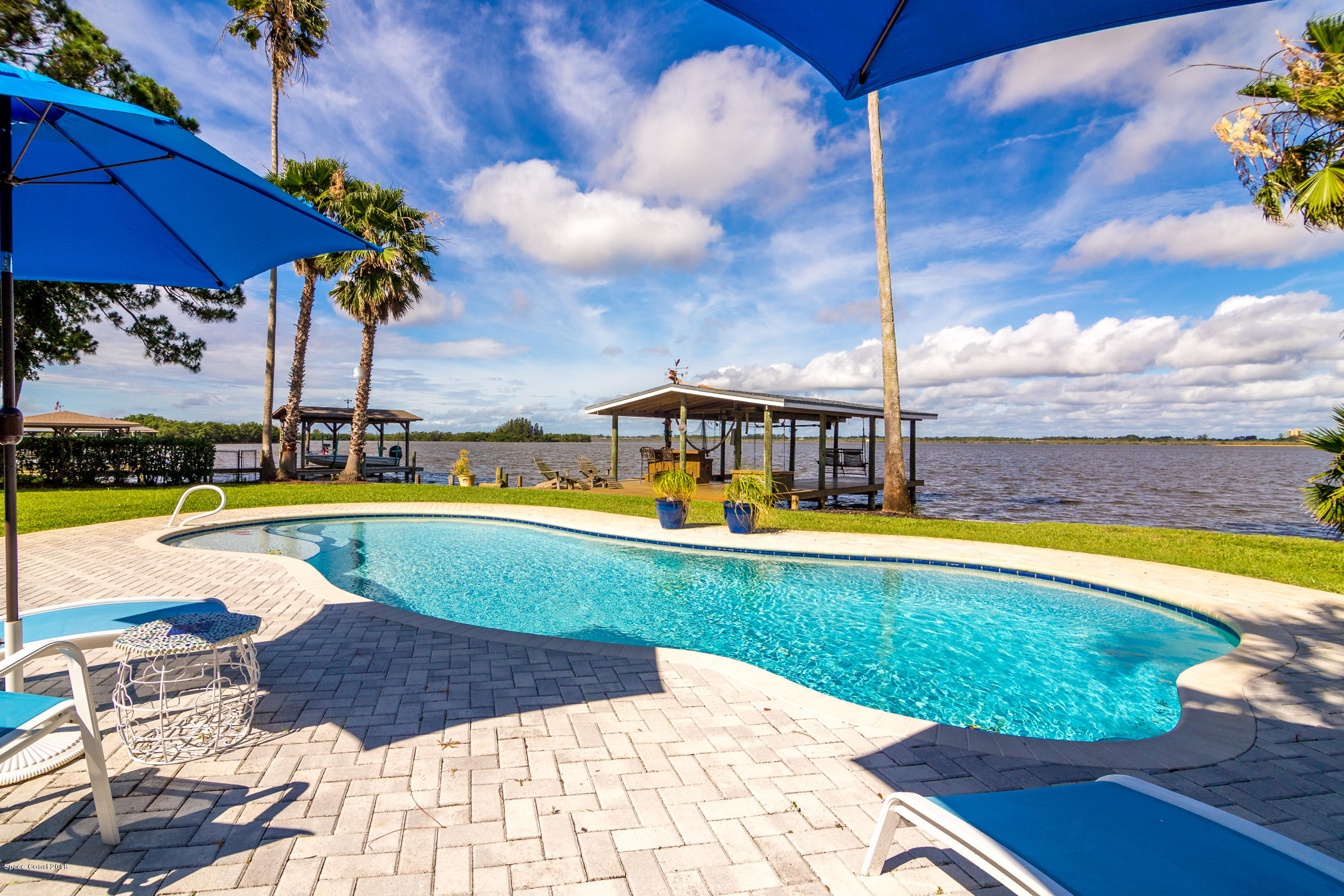 1125 Faulkingham Road Merritt Island, FL 32952 - Photo 22 of 35 Free form, self-cleaning Salt Water