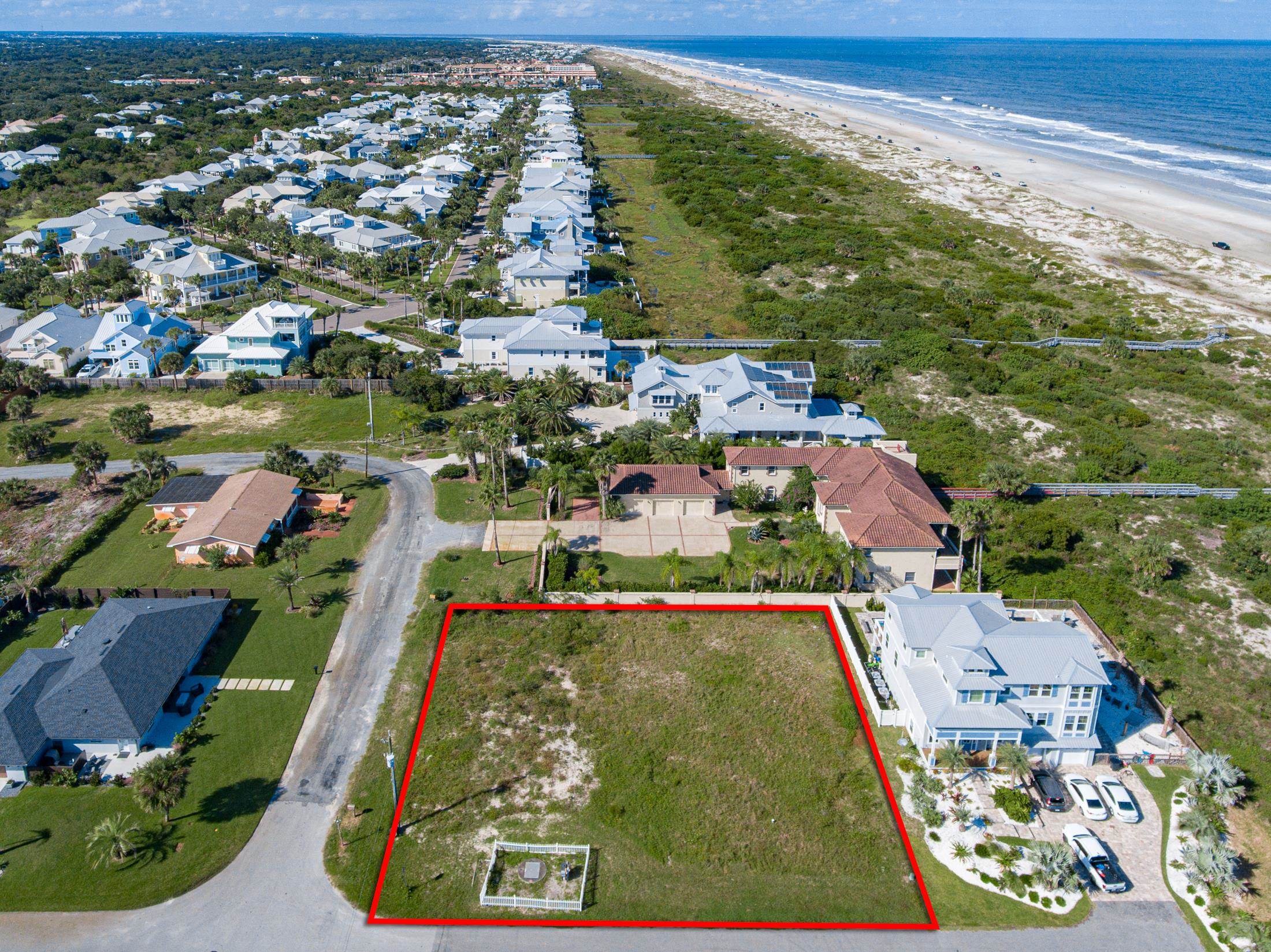 0 Oceanside Drive St. Augustine, FL 32080 - Photo 12 of 13 an aerial view of residential houses with outdoor space