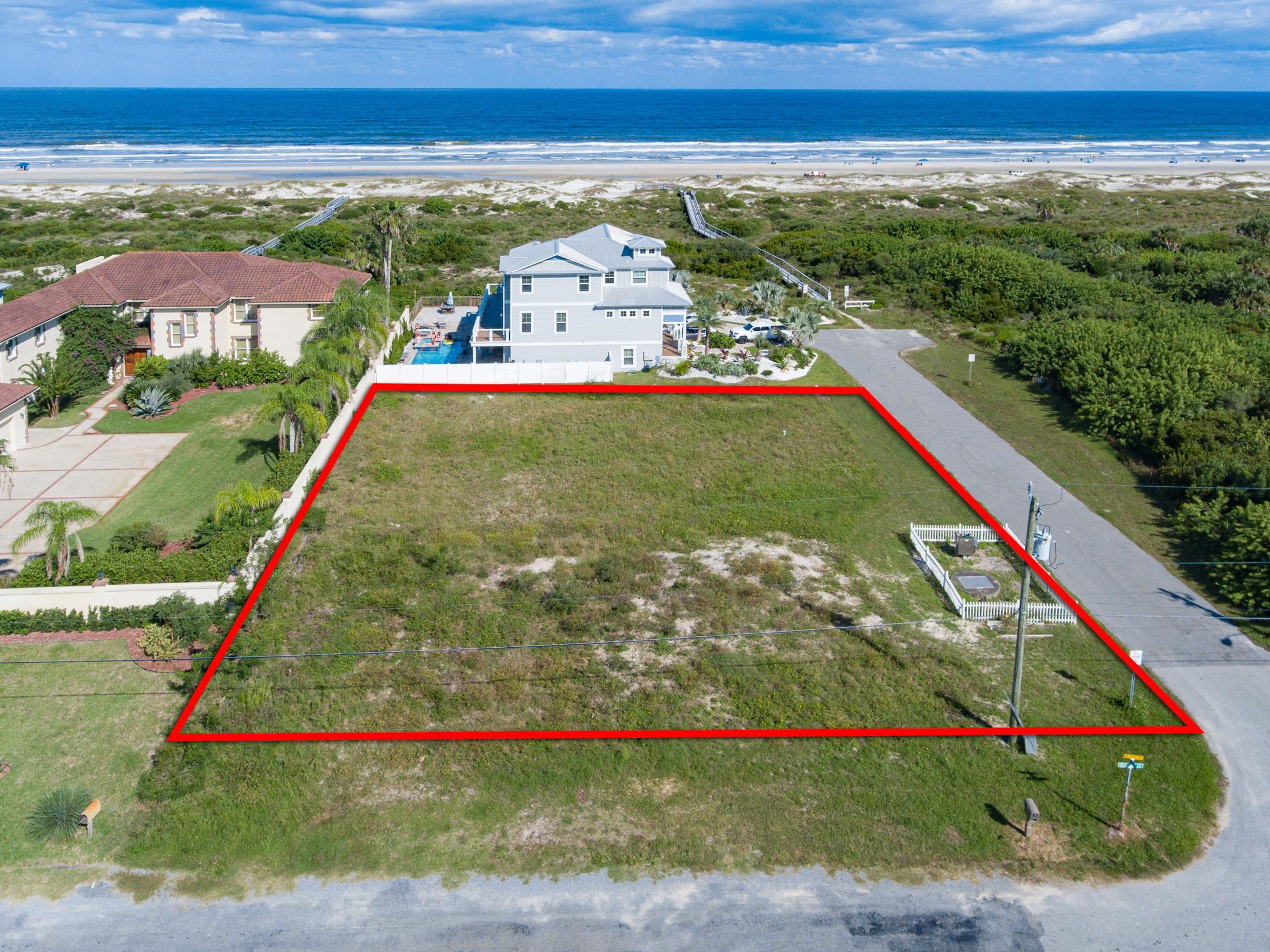 0 Oceanside Drive St. Augustine, FL 32080 - Photo 10 of 13 a view of a field with an ocean view