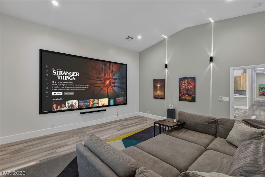 363 East Robindale Road Las Vegas, NV 89123 - Photo 27 of 59 Home theatre room