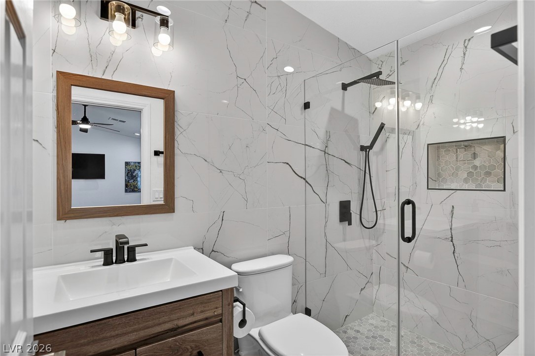 363 East Robindale Road Las Vegas, NV 89123 - Photo 31 of 59 Gym room - multigen with kitchenette and bathroom