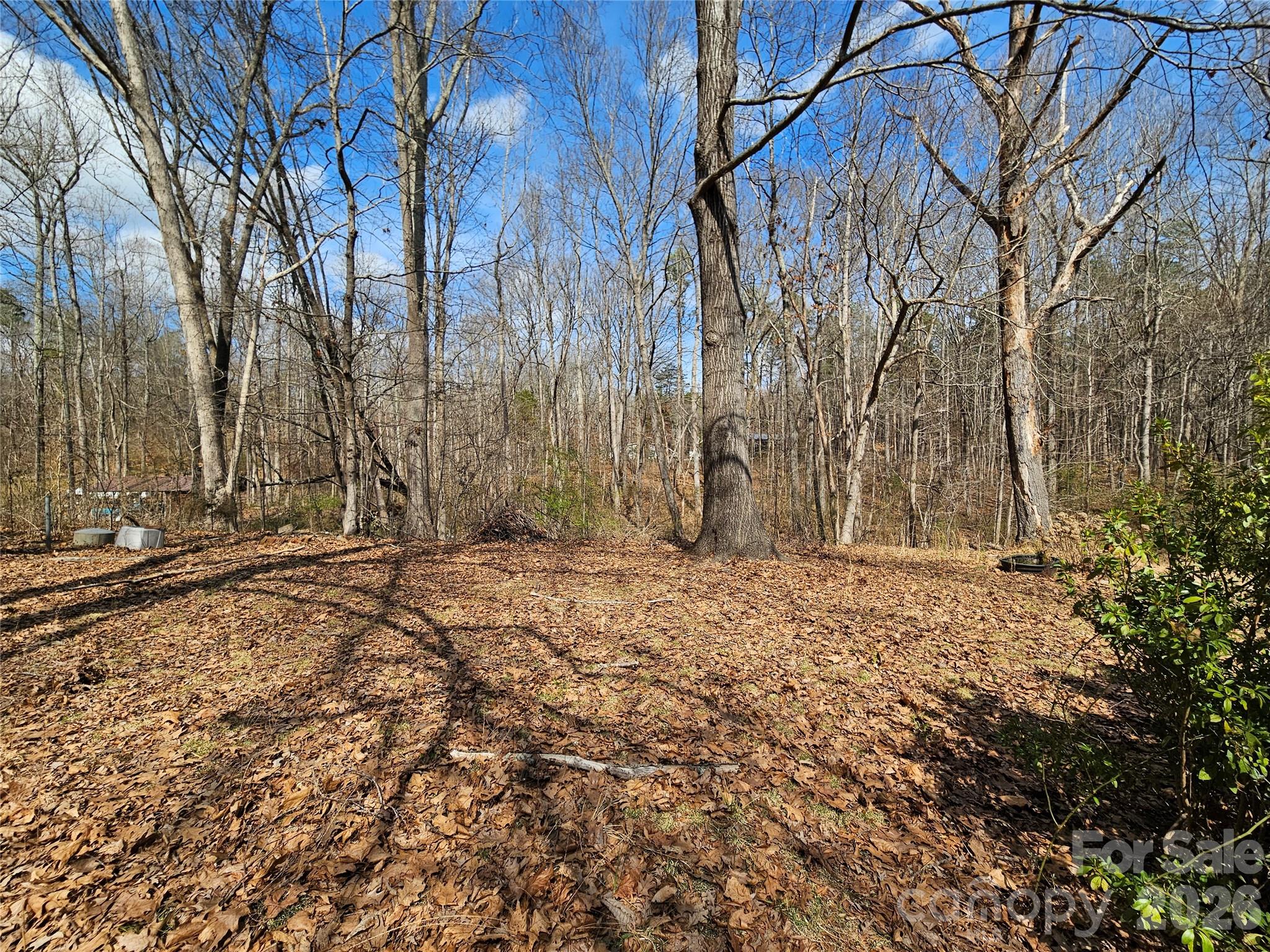 7440 Tuckaseegee Road Kannapolis, NC 28081 - Photo 14 of 17 a backyard of a house with large trees