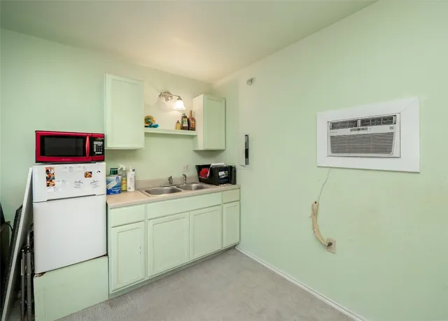 a room with storage and utility