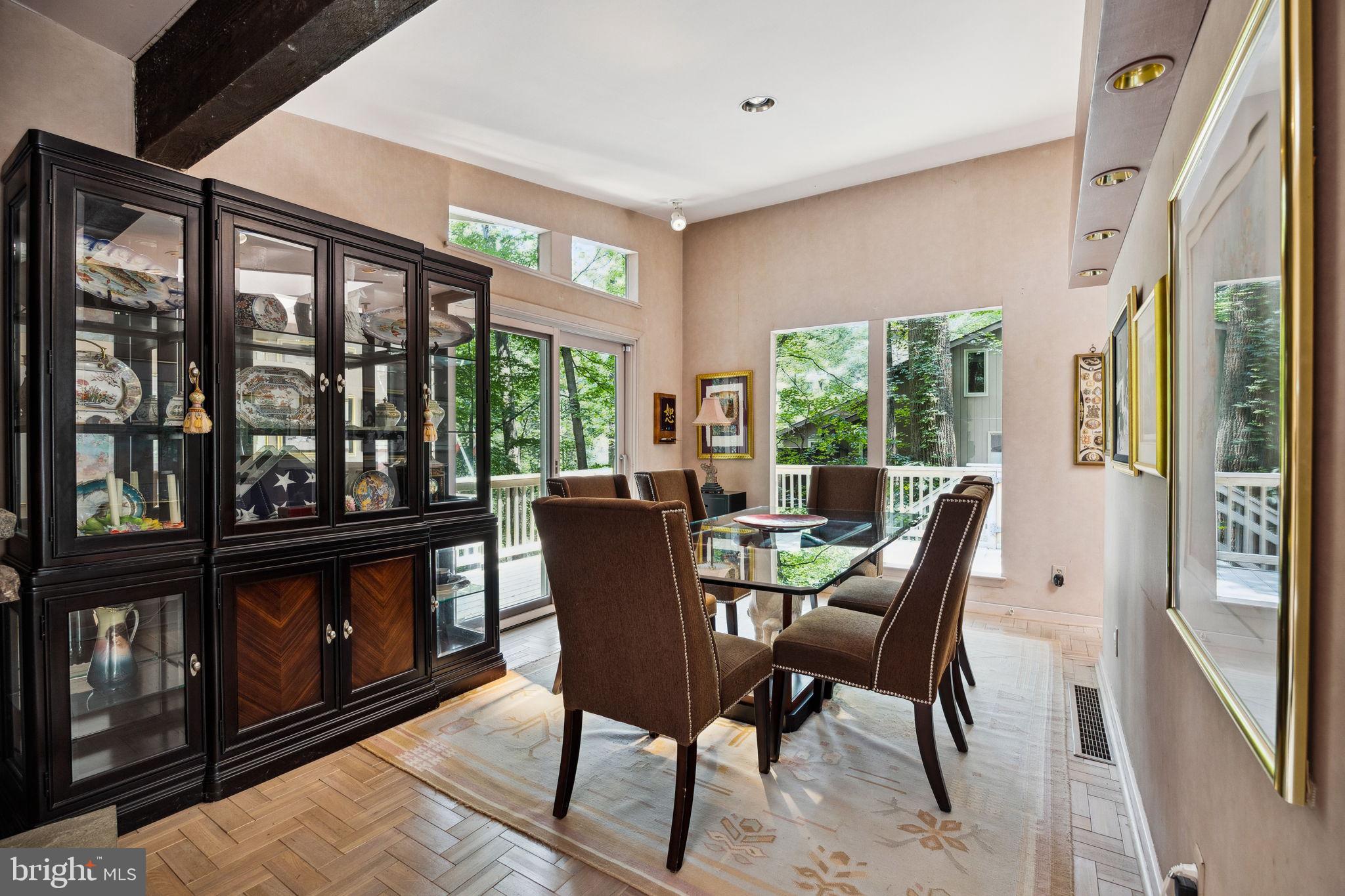 100 Pugh Road Wayne, PA 19087 - Photo 26 of 57 a view of a dining room with furniture window and outside view