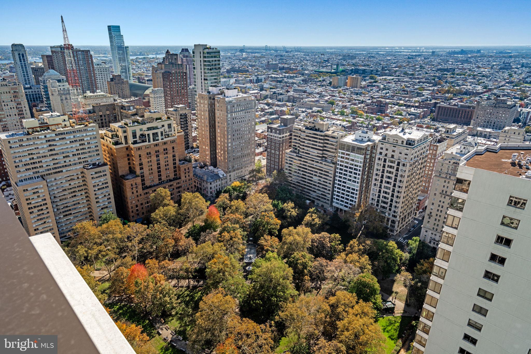 1911 Walnut Street, Unit 3301 Philadelphia, PA 19103 - Photo 30 of 50 a view of a city
