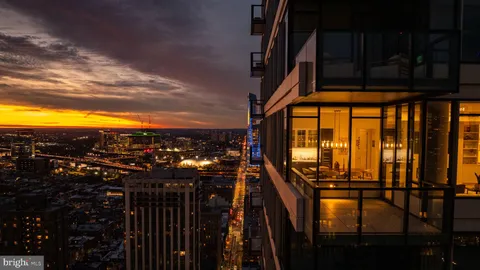 a view of city and ocean