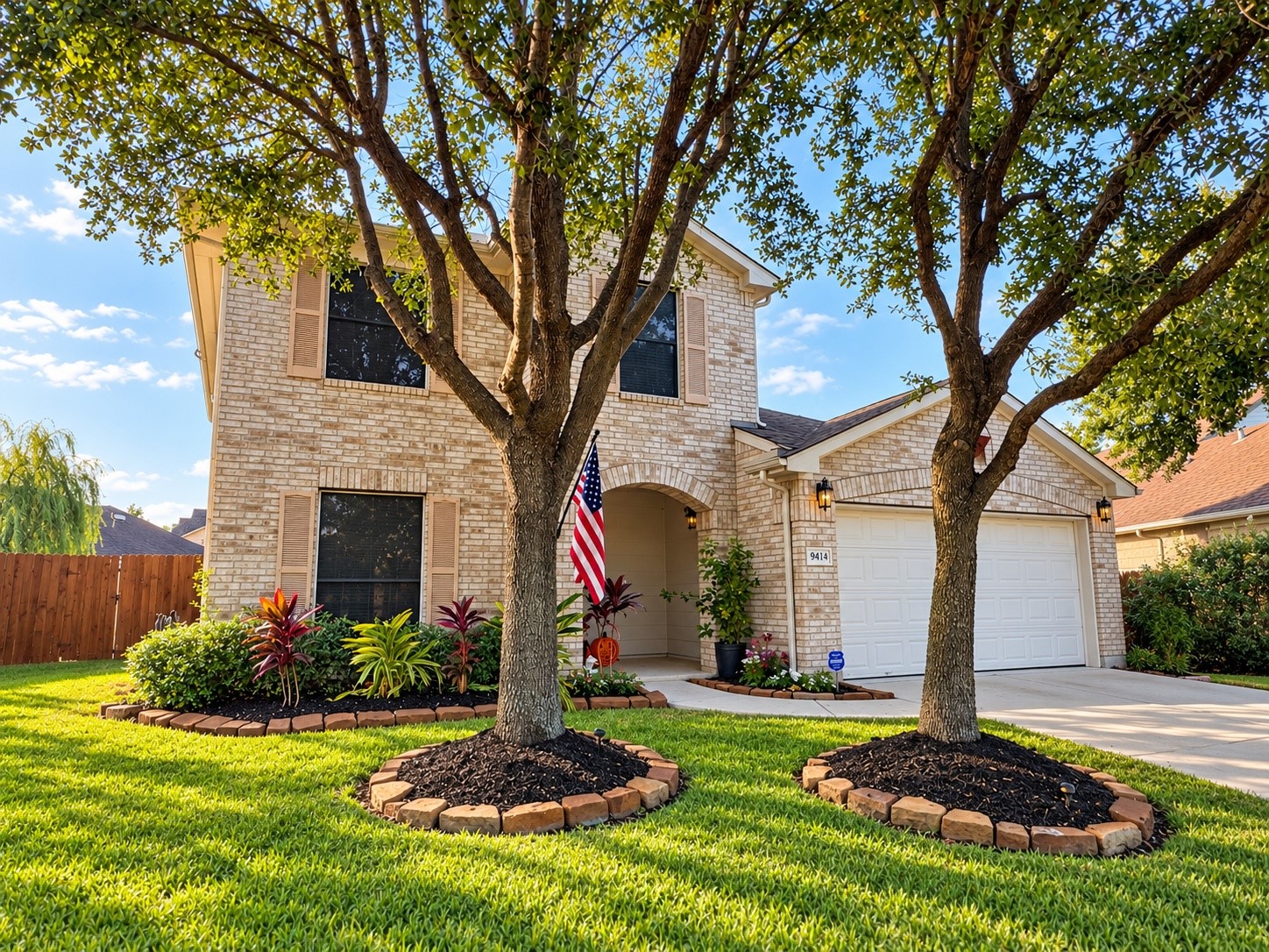 9414 Sagehampton Court Spring, TX 77379 - Photo 3 of 14 Well presented with lanscaped beds