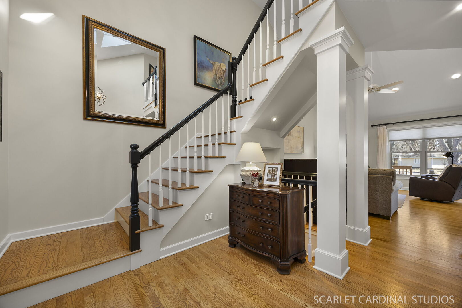 1907 Kingsbrook Court Wheaton, IL 60187 - Photo 2 of 29 a view of entryway and hall with wooden floor