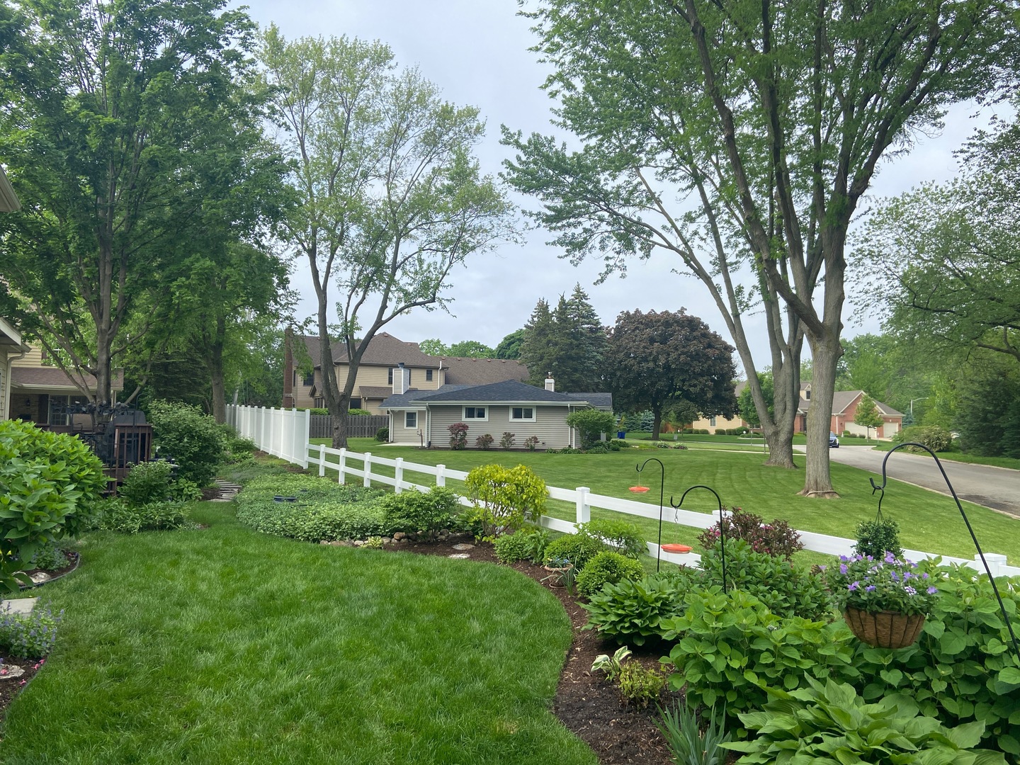 1907 Kingsbrook Court Wheaton, IL 60187 - Photo 28 of 29 a view of a house with a big yard plants and large trees