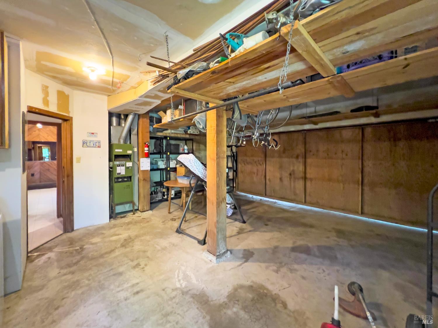 14600 Drake Road Guerneville, CA 95446 - Photo 29 of 45 Storage below garage ceiling.