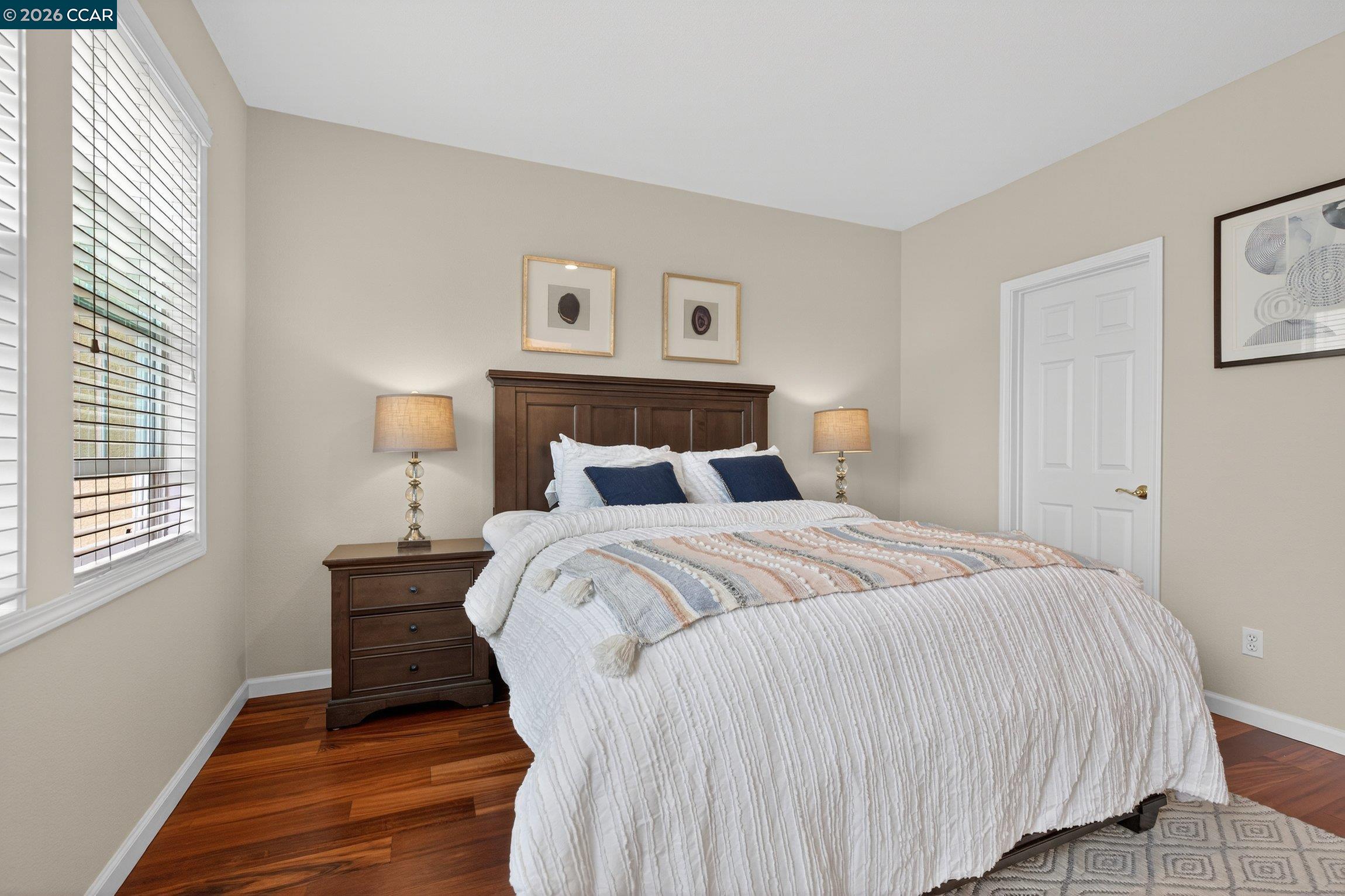 4300 Keegan Street Dublin, CA 94568 - Photo 18 of 33 a bedroom with a bed and a night stand