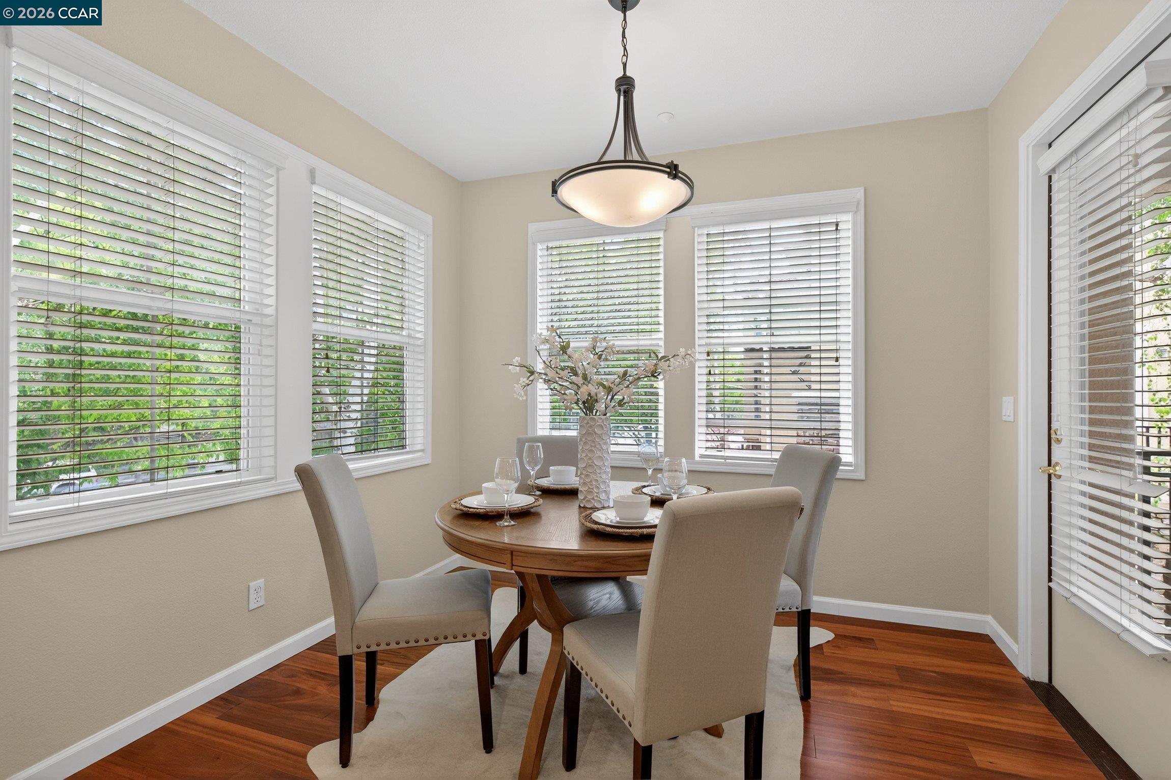 4300 Keegan Street Dublin, CA 94568 - Photo 6 of 33 a view of a dining room with furniture window and wooden floor