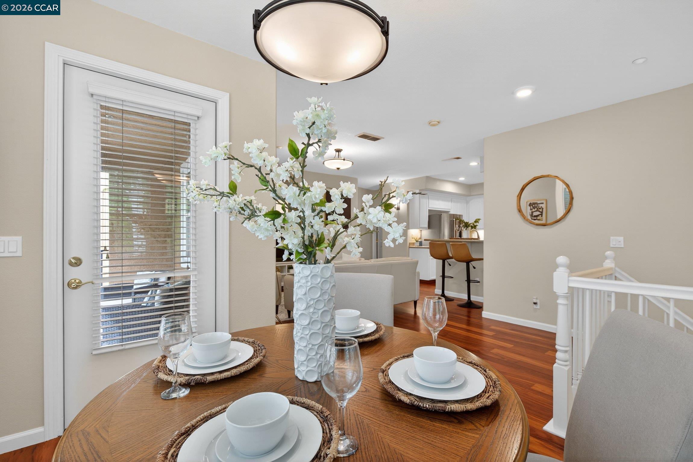 4300 Keegan Street Dublin, CA 94568 - Photo 8 of 33 a dining room with furniture and wooden floor